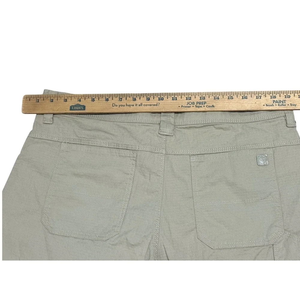 Weatherproof Mens Ripstop Utility Shorts Khaki Tan Size 36 Cargo Hiking Workwear - Picture 4 of 10